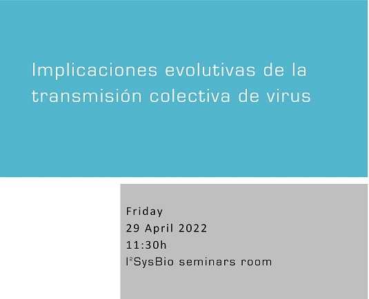 Implicaciones evolutivas de la transmisión colectiva de virus